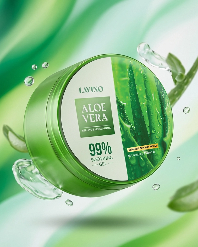 Lavino Aloe Vera Soothing Gel 99%