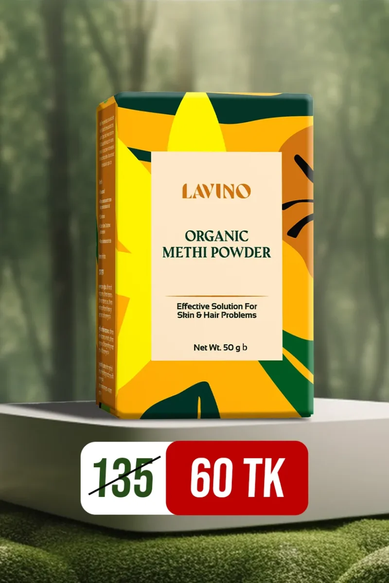 Lavino Organic Methi Powder (50gm)