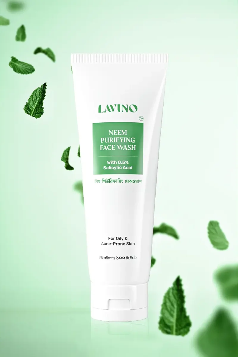 Lavino Neem Purifying Face Wash With 0.5% Salicylic Acid (100ml)
