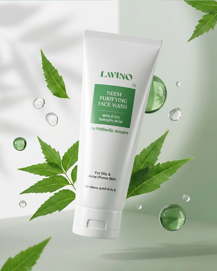 Lavino Neem Purifying Face Wash With 0.5% Salicylic Acid (100ml)