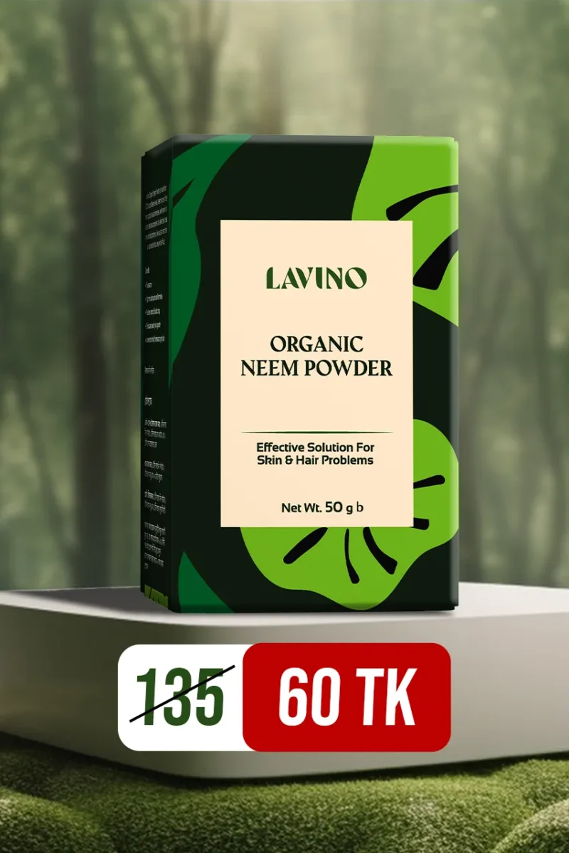 Lavino Organic Neem Powder (50gm)