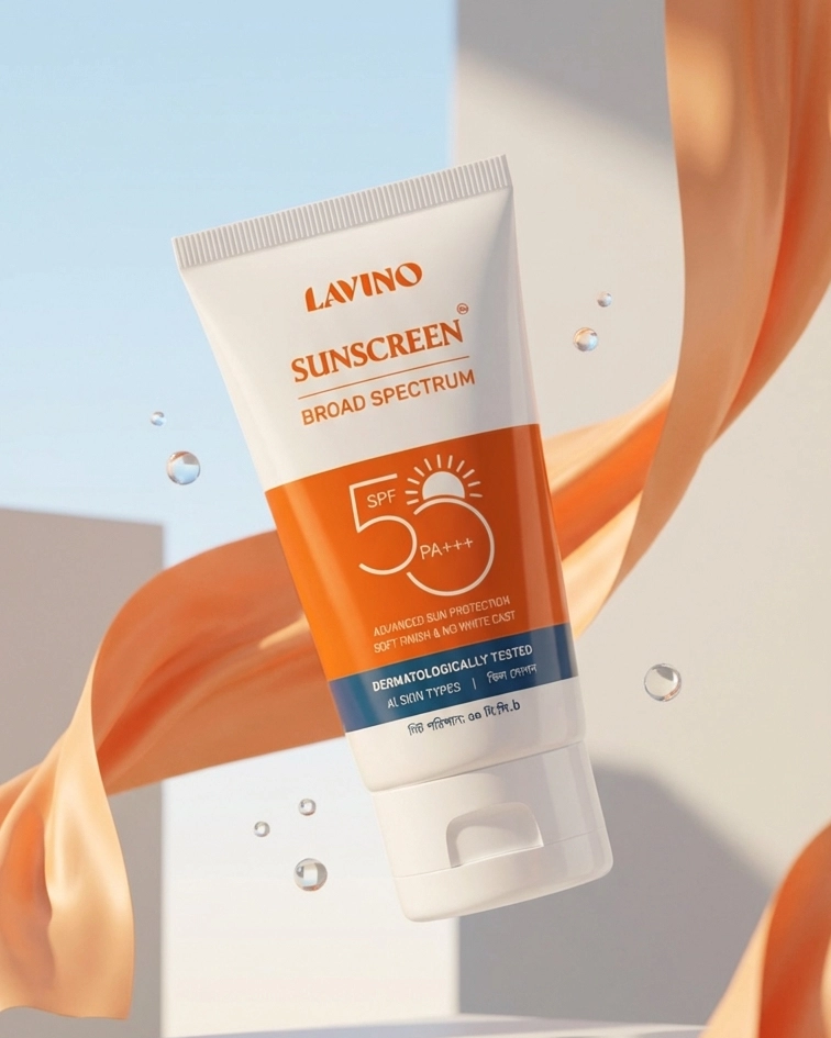 Lavino Sunscreen Broad Spectrum SPF 50 PA+++